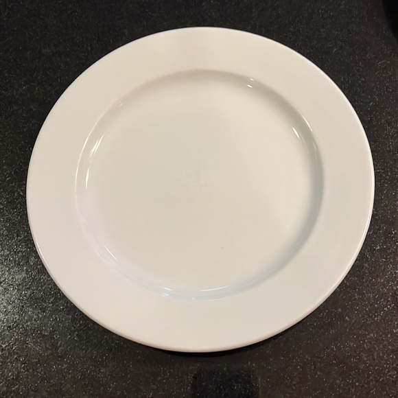 White Porcelain China by HOME - 4 Salad Plates - 8 in. - Picture 6 of 8